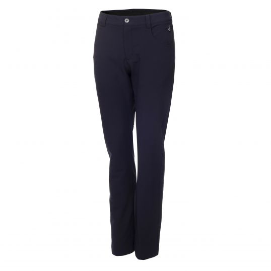 Luxe 4 Way Stretch Trousers Ladies 14 Navy (Regular)