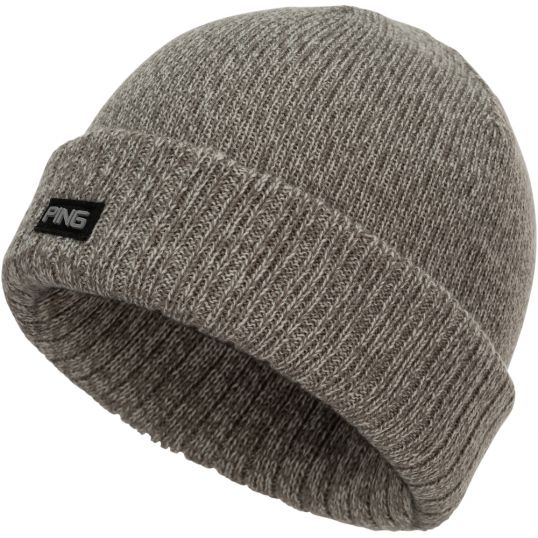 Dale Knit Beanie Mens One Size Silver Multi