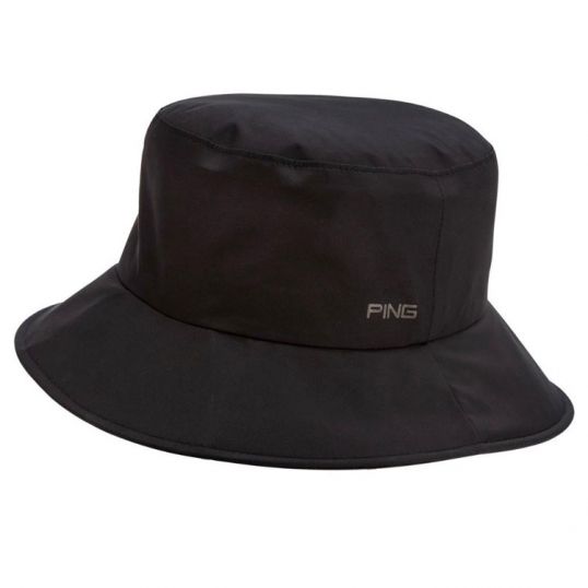 Waterproof Bucket Hat Mens One Size Black