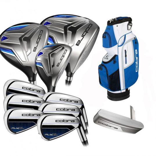 Fly XL 11 Piece Mens Package Set Graphite/ Steel Shafts 2024