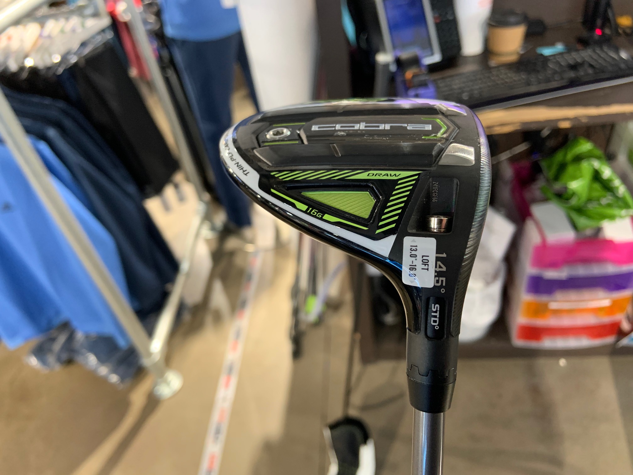 Product Image for King RADSPEED Draw Fairway Wood Right 3 Wood-14.5 Degree Stiff Project X Even Flow Rip Tide CB (Used - Excellent)