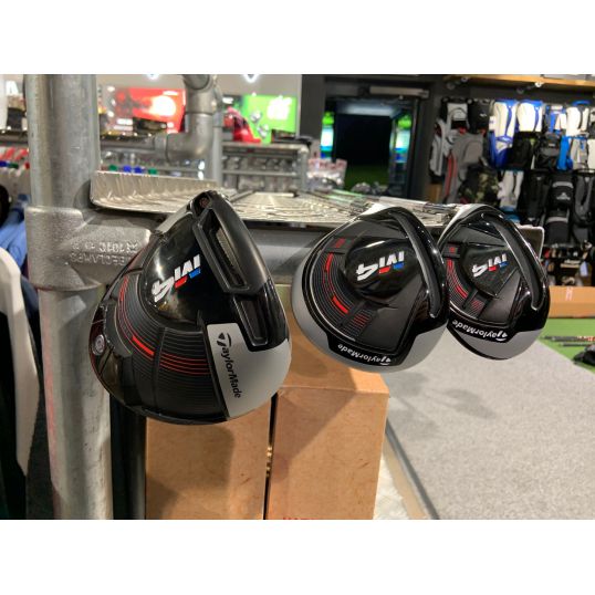 M4 Driver, M4 3HL Wood and M4 4 Hybrid Left 10.5 Regular Atmos Red 16.5 Degree Atmos Red 22 Degree Atmos Red (Used - Excellent)