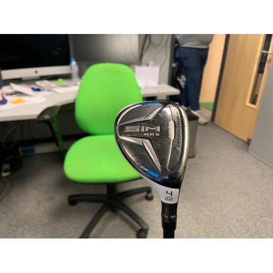 SIM Max Rescue Right 4 Hybrid-22 Degree Regular Fujikura Ventus Blue 6 (Used - Very Good)