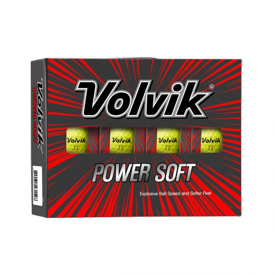 Volvik Powersoft Yellow Golf Balls