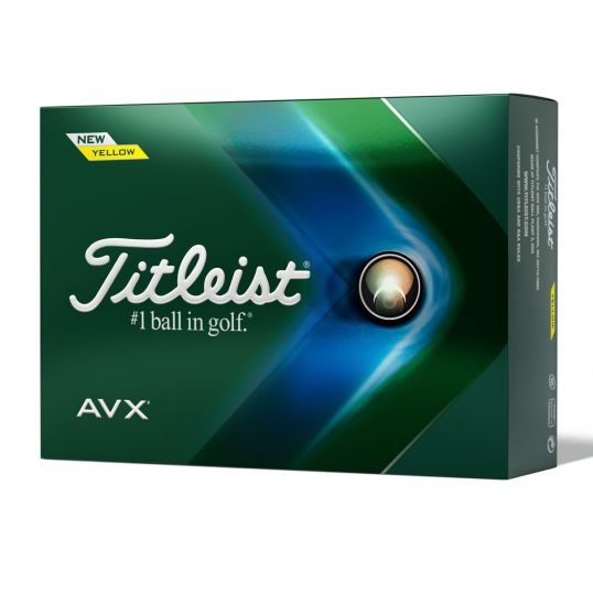 AVX Yellow Golf Balls 2022
