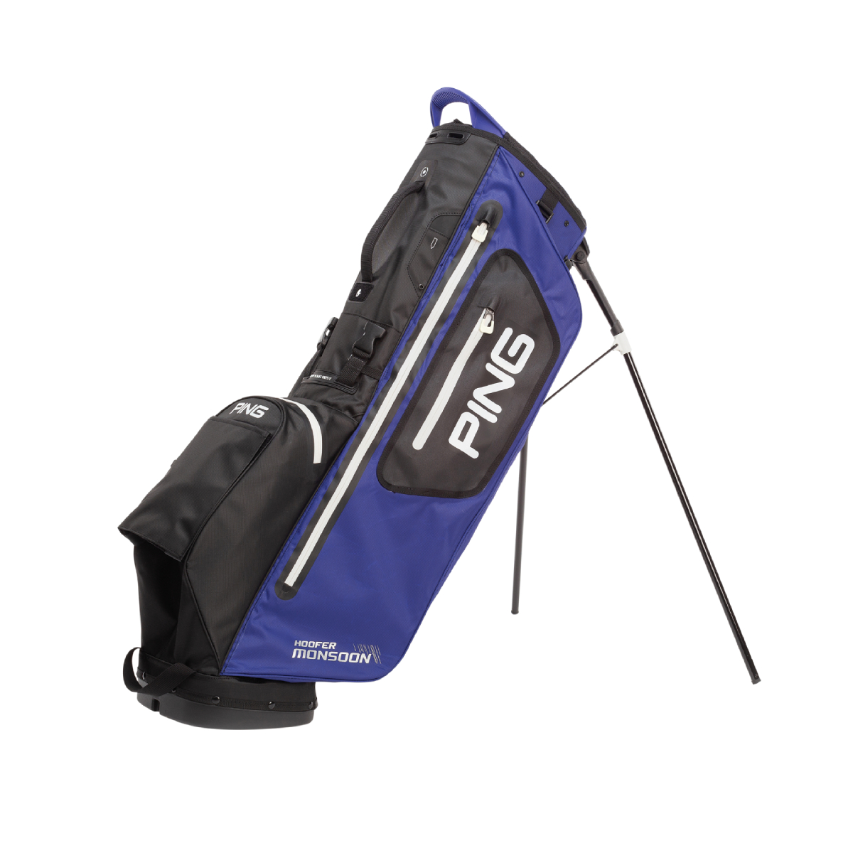 Product Image for Hoofer Monsoon 201 Stand Bag Cobalt Blue/Black