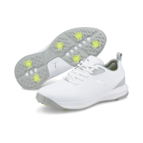 Product Image for FUSION FX Tech Mens Golf Shoe Mens UK 10.5 Standard White/Silver/Grey