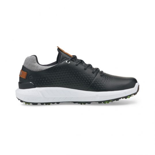IGNITE Articulate Leather Mens Golf Shoe Black/Silver