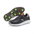 IGNITE Articulate Leather Mens Golf Shoe Black/Silver