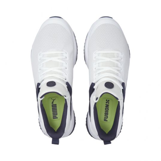Fusion Evo Mens Golf Shoe Mens UK 8.5 Standard White/Blue