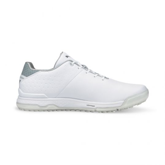 PROADAPT AlphaCat Leather Mens Golf Shoe White/Silver