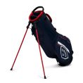 Chev C Stand Bag Navy/Red