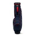 Chev C Stand Bag Navy/Red