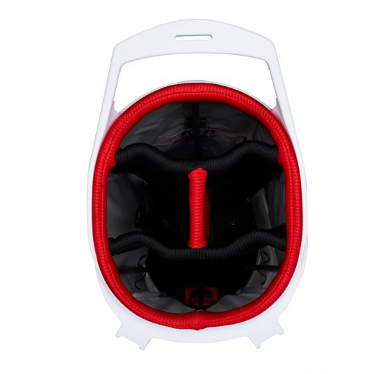 Hyper Lite Zero Double Strap Stand Bag 2022 White/Black/Red