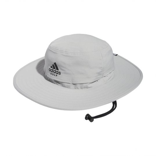 Wide Brim Hat Mens S/M Grey Two
