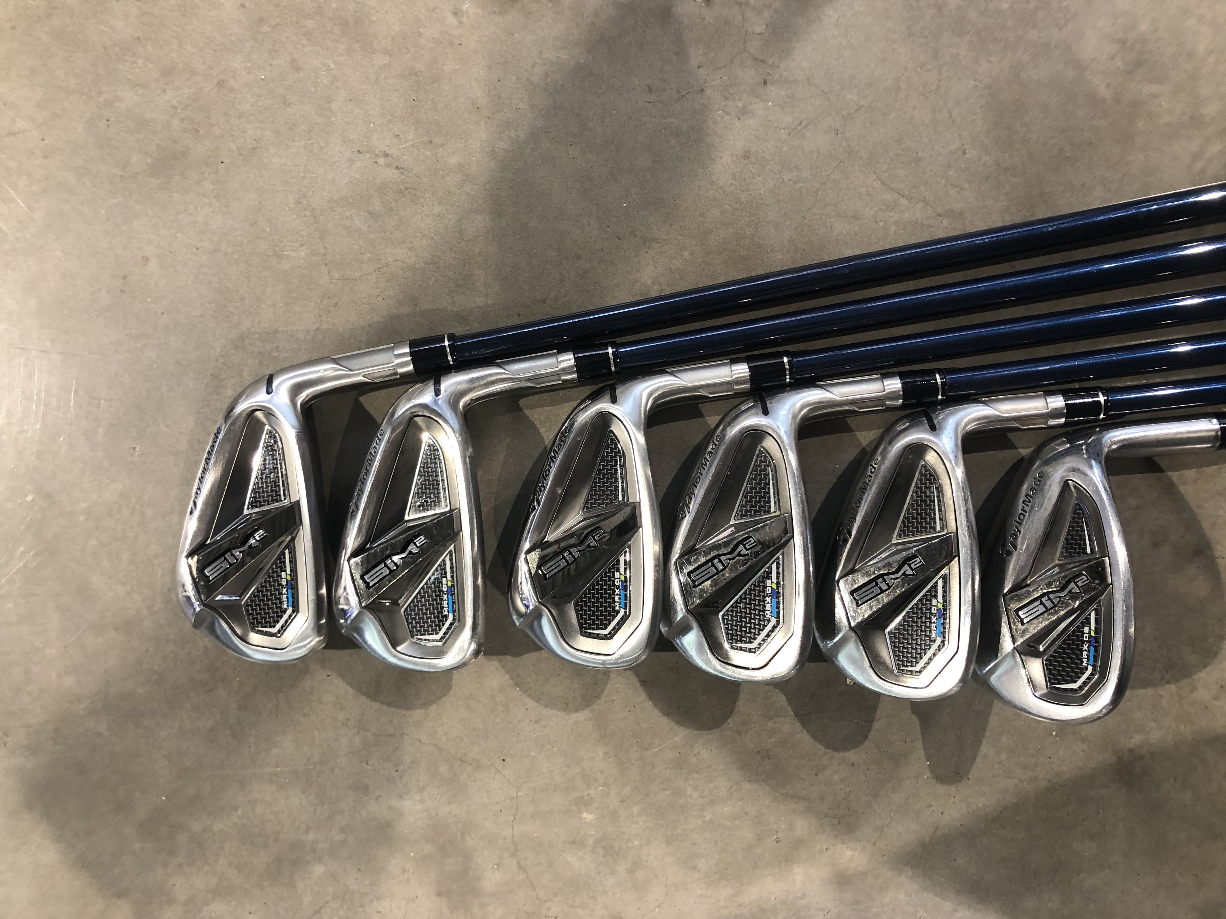 TaylorMade SIM MAX Os Single 7 Iron Ladies Graphite fitting iron AAA