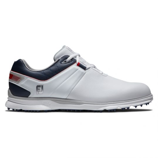 Pro SL Mens Golf Shoes White/Navy/Red
