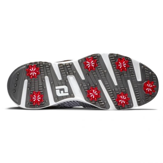 HyperFlex BOA Mens Golf Shoes Grey/Red