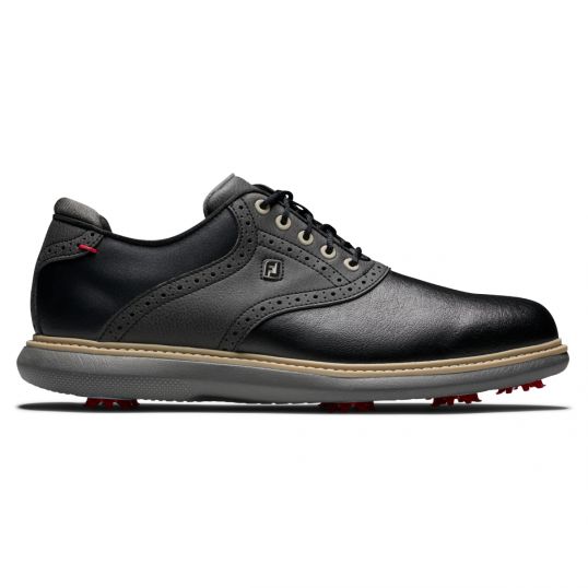 FJ Traditions Mens Golf Shoes Black