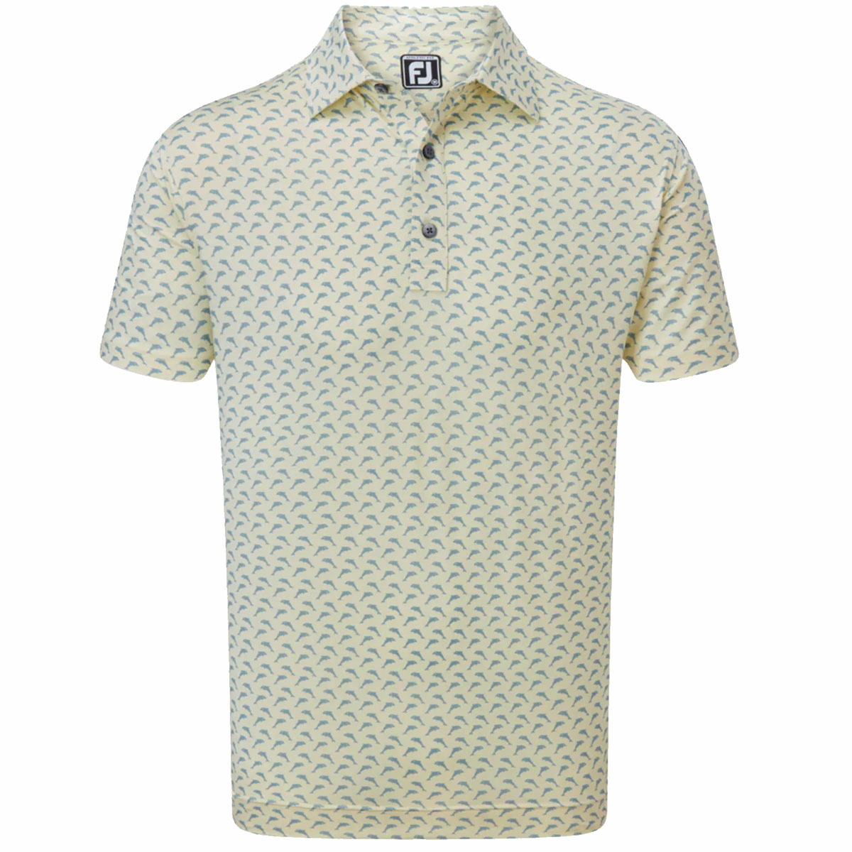 Product Image for Dolphins Print Lisle Polo