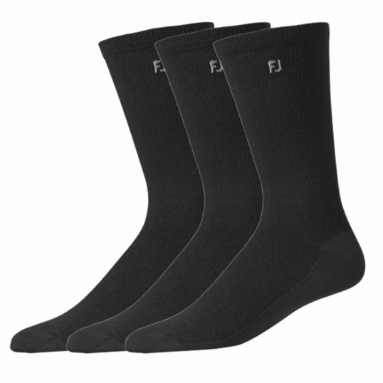 Comfort Sof Socks 3 Pack Black