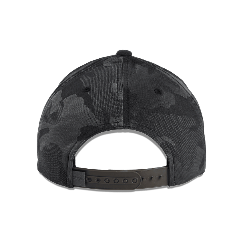 Product Image for Camo FLEXFIT Snapback Golf Cap Mens Adjustable Charcoal