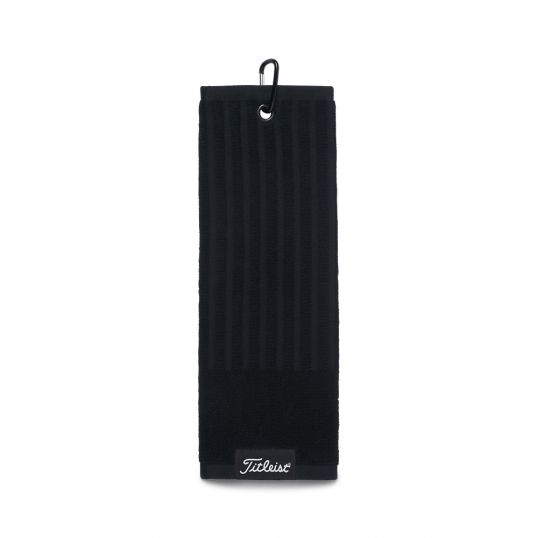 Tri-Fold Cart Towel Black