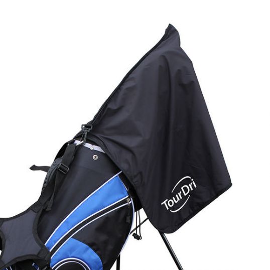 TourDri 2-in-1 Bag Hood & Towel Black