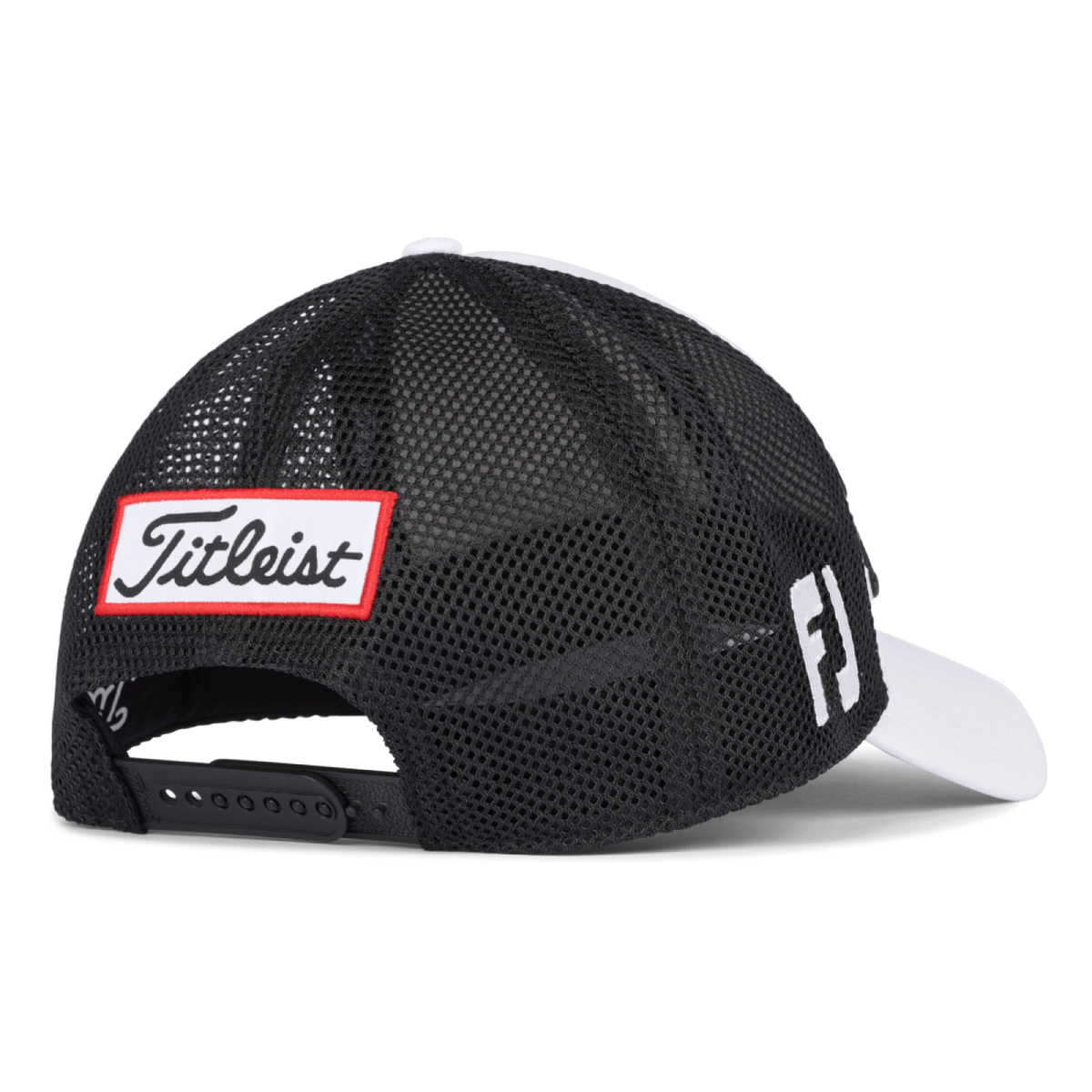 Product Image for Tour Performance Mesh Golf Hat Mens Adjustable White/Black