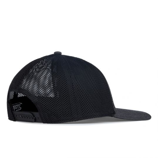 Surf Stripe Laguna Golf Hat Mens Adjustable Heather Dark Grey/Black