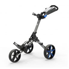 Micra Push Trolley Gun Metal/Blue