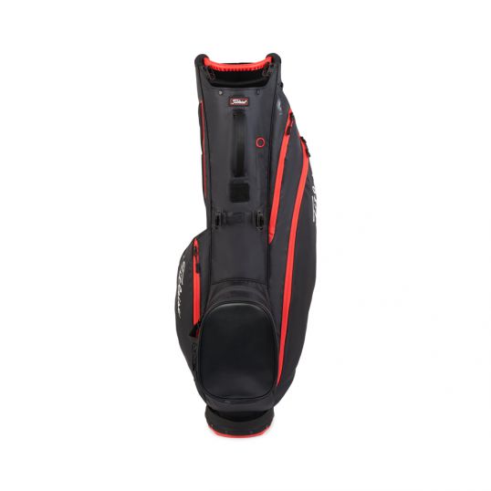 Players 4 Carbon Stand Bag Black/Black/Red
