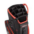 Cart 14 Golf Bag Black/Black/Red