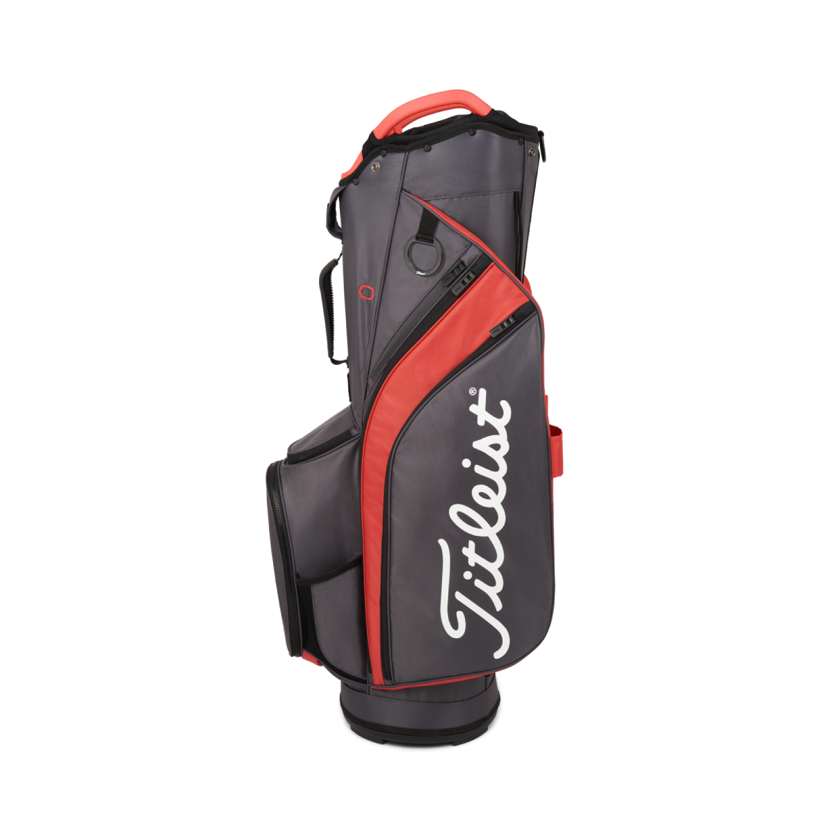 Product Image for Cart 14 Golf Bag Graphite/Island Red/Black