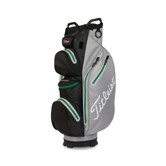 Cart 14 StaDry Golf Bag 2022 Grey/Black/Green