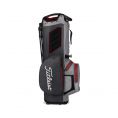 Hybrid 14 StaDry Stand Bag Charcoal/Grey/Red