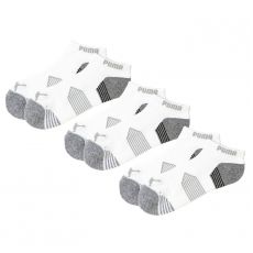ESS Low Cut Socks 3 Pack White