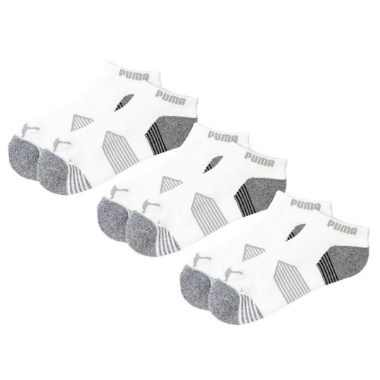 ESS Low Cut Socks 3 Pack White
