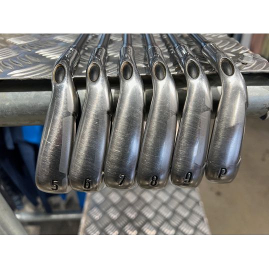 Steelhead XR Irons Graphite Shafts Right Senior Matrix Ozik Program F15 5-PW (Custom 124) (Used - Very Good)