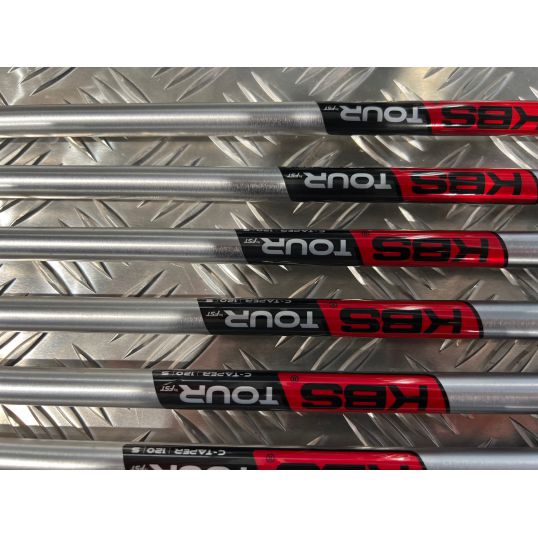 TaylorMade - supty 　KBS TOURシャフト　120S 7本セット　(4〜PW) TAYLORMADE GOLF P7MB 2023 7 Iron Set 4-PW KBS Tour Steel