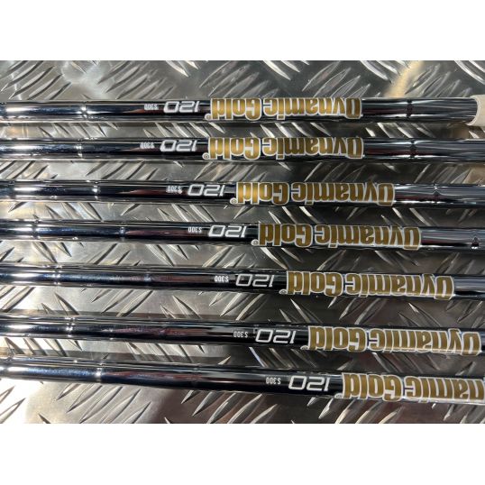 Blueprint Steel Irons Right Stiff Dynamic Gold 120 4-PW (Used - Very Good)