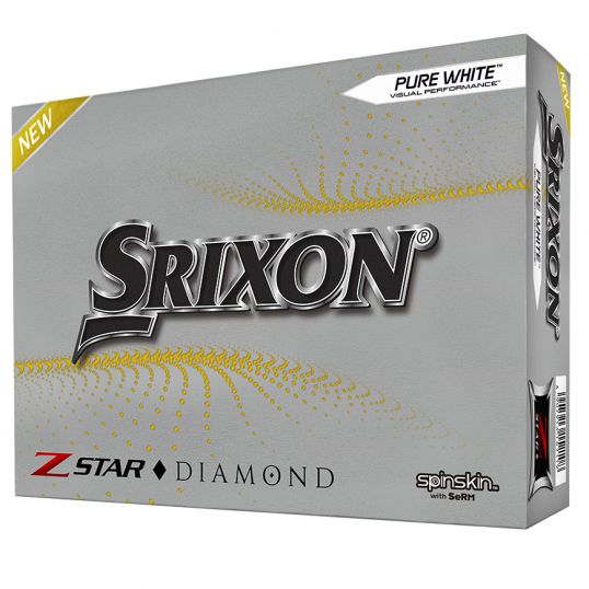 Z Star Diamond Pure White Golf Balls