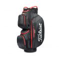 Cart 15 StaDry Golf Bag Black/Black/Red