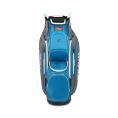 Cart 15 StaDry Golf Bag Charcoal/Lagoon/Sky