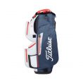 Cart 15 StaDry Golf Bag Navy/White/Red