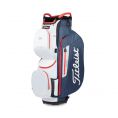 Cart 15 StaDry Golf Bag Navy/White/Red