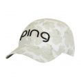 Tour Delta Ladies Cap Ladies Adjustable White/Hibiscus