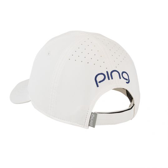 Tour Delta Ladies Cap Ladies Adjustable White/Navy