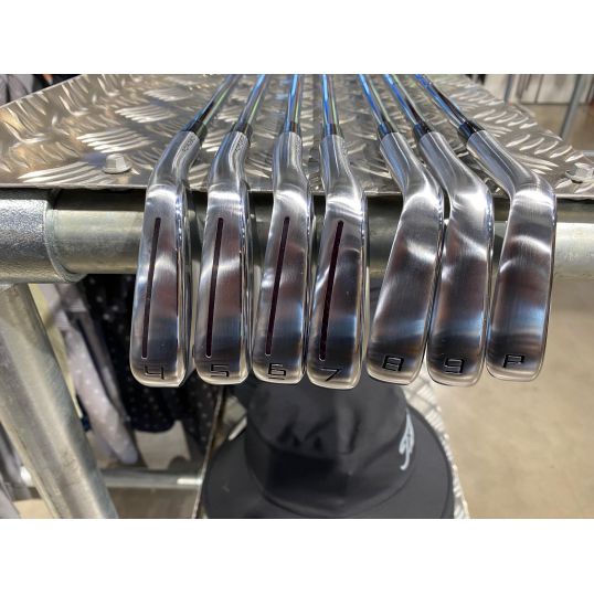 P770 Irons Steel Shafts Right Stiff KBS Tour 4-PW Half Inch Longer (Ex display)