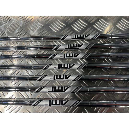 T200 2021 Irons Steel Shafts Right Stiff True Temper AMT Black 5-PW+W (Ex display)